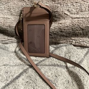 Kate Spade Like new card wallet with strap